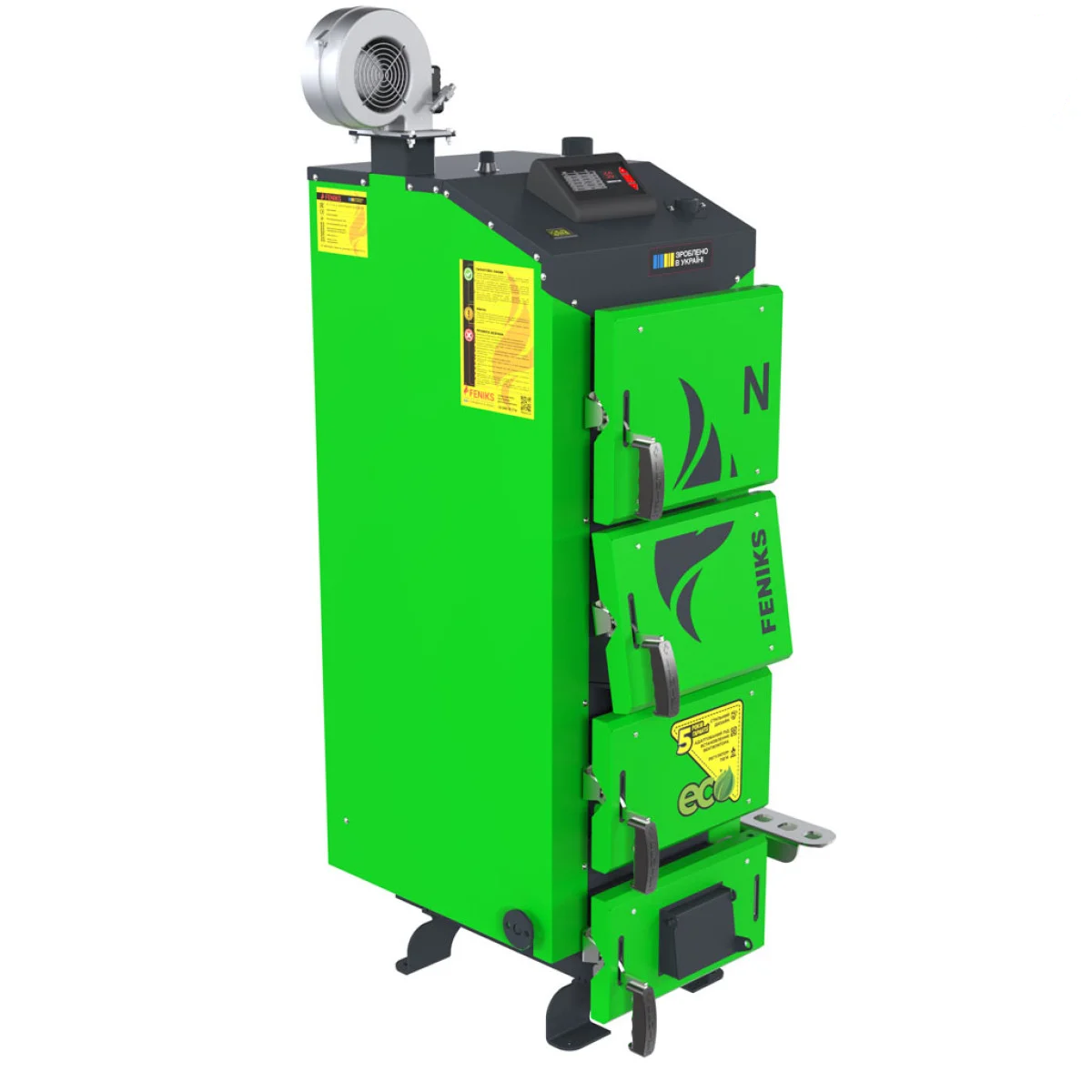 Твердопаливний котел Feniks серія N 15 кВт plus